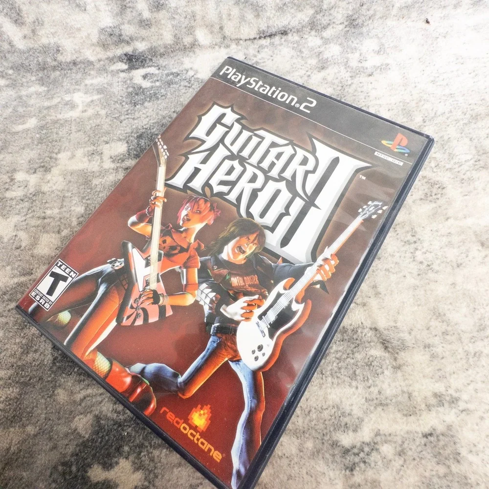Guitar Hero II 2 PS2 PlayStation 2 Music Rhythm Rock Harmonix RedOctane 2006
